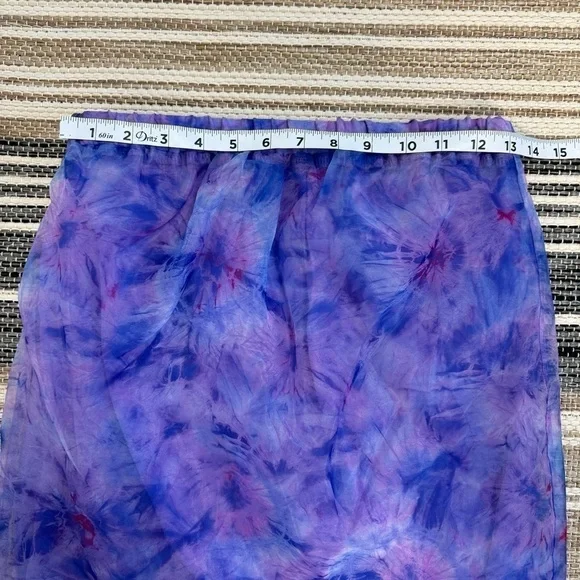 Buddy Love Dayton Strapless Maxi Dress Mermaid Ripple Purple Size XS - Picture 10 of 12